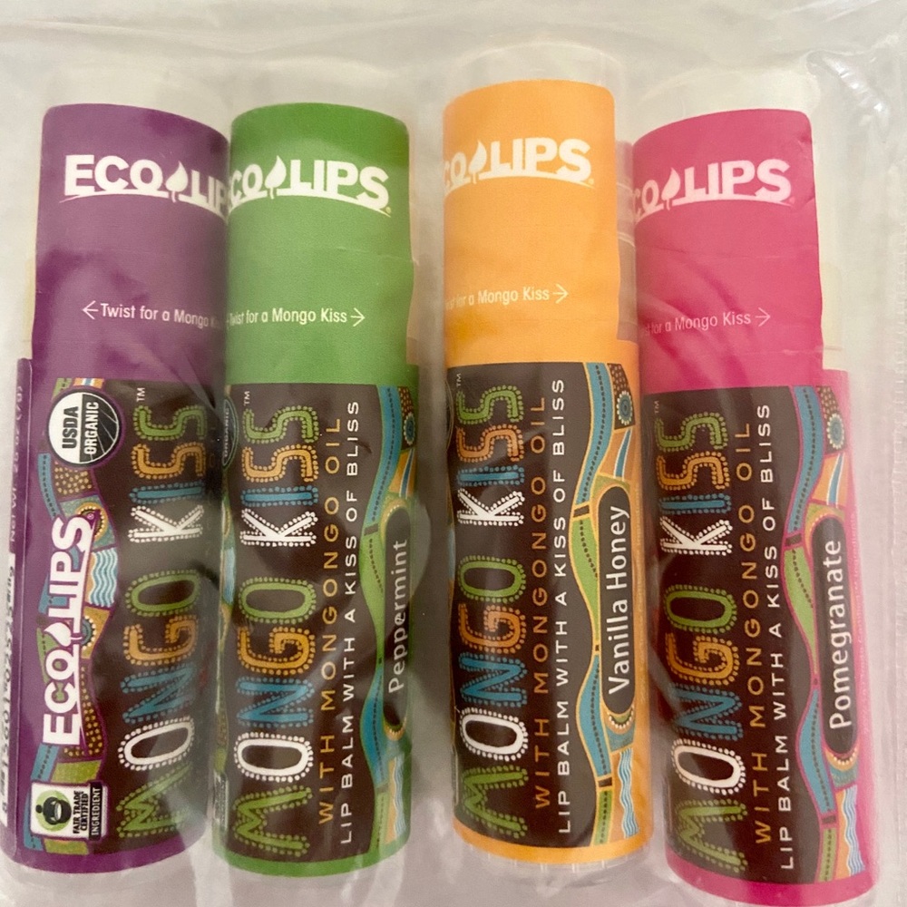 Eco Lips Chapstick 4 pk